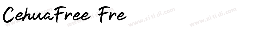 CehuaFree Fre字体转换